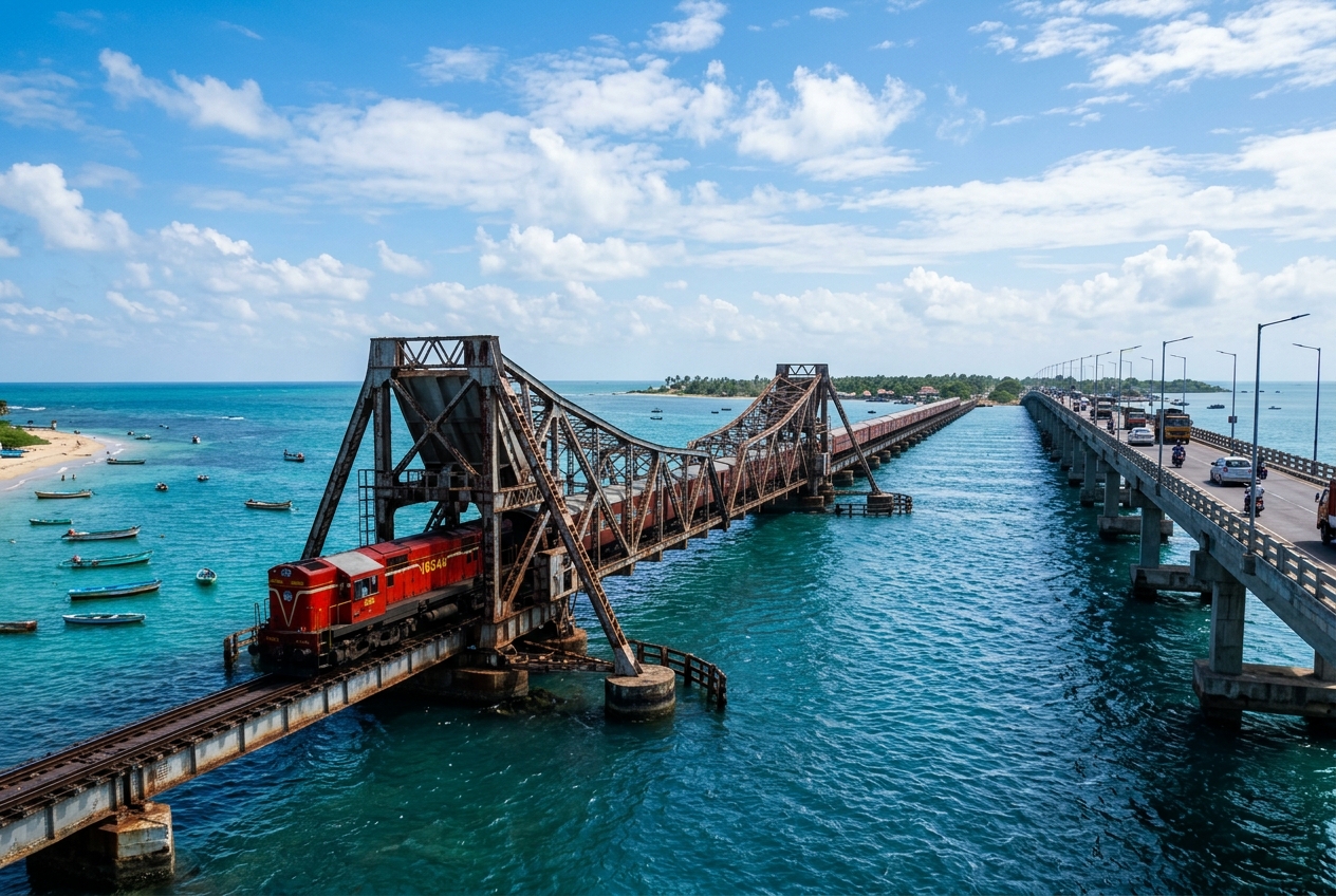 Pamban Railway Bridge