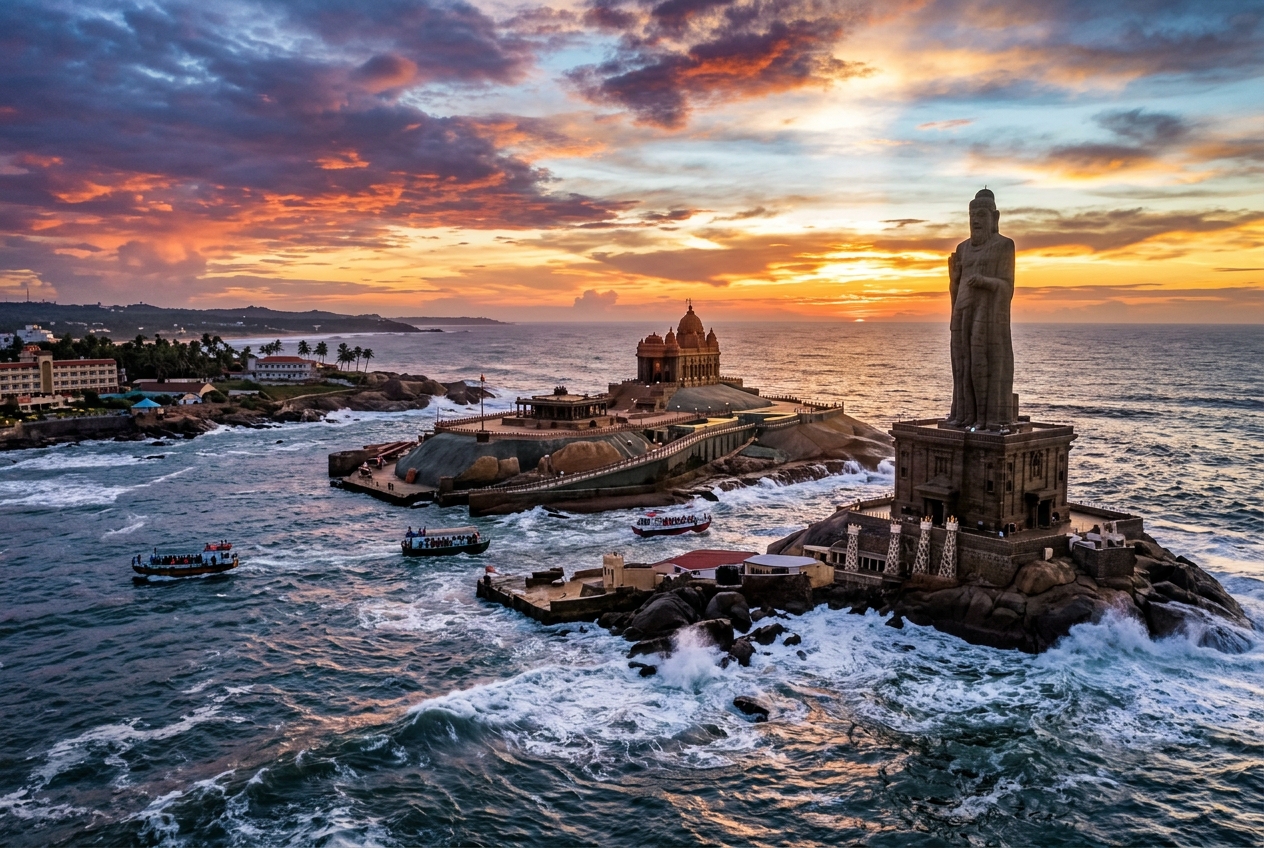 Vivekananda Rock Memorial Kanyakumari