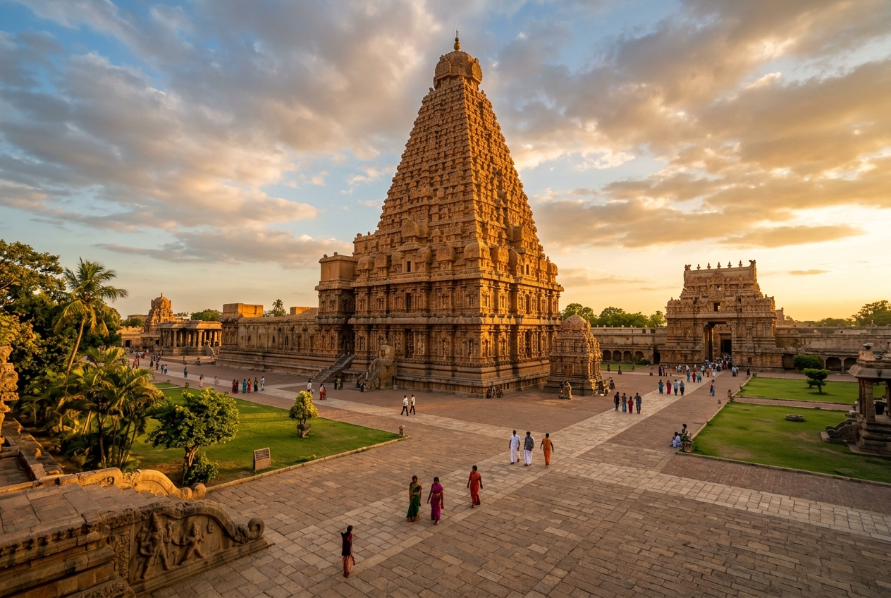 Brihadeeswarar Temple in Thanjavur